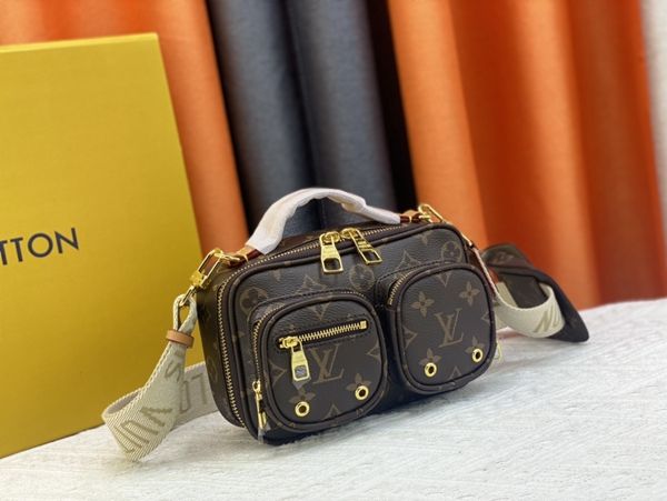 ルイヴィトンバッグ背面デザイン